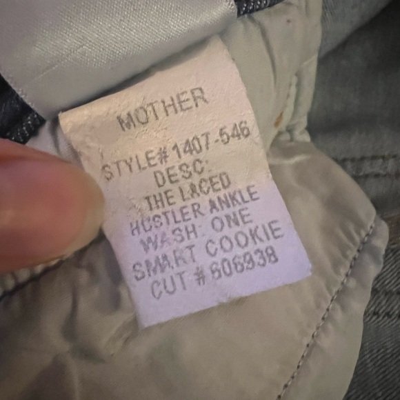 Mother The Laced Hustler Ankle in One Smart Cookie sz 27 - Picture 13 of 14